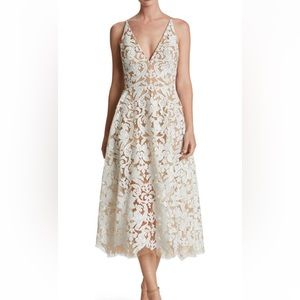 Dress the Population Blair Embellished Fit and Flare